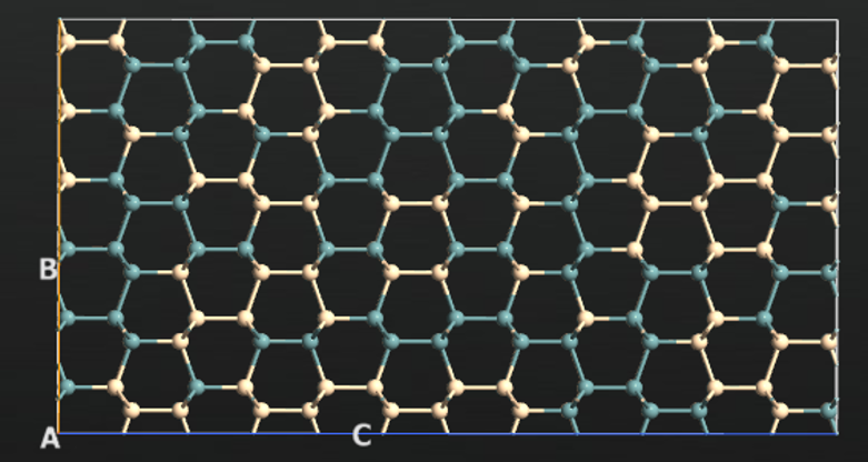  3D cell of Si(50%) Ge(50%) supercell